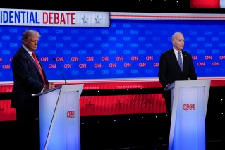 'Nightmare': Biden faces Trump in TV debate