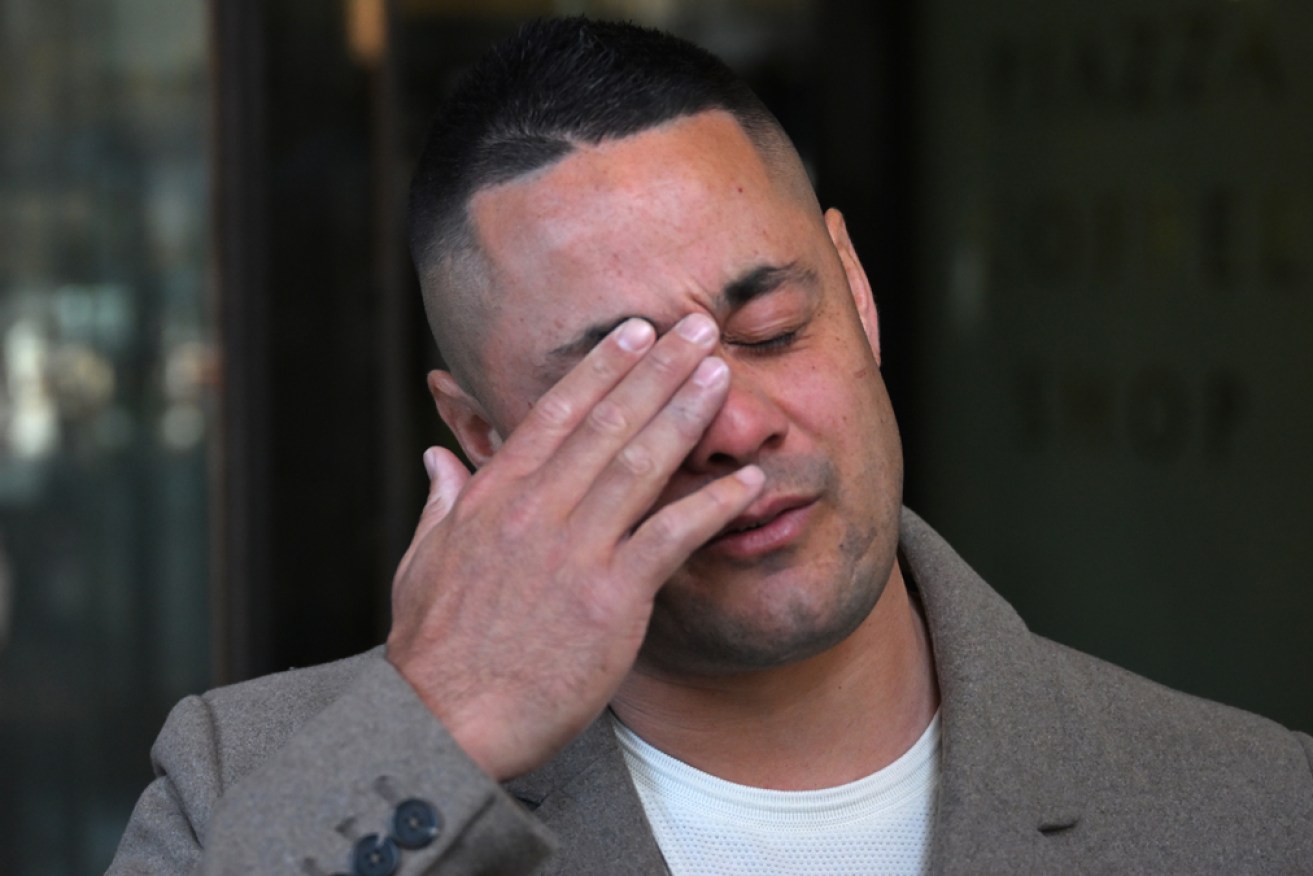 Jarryd Hayne said the years of fighting rape allegations had been a "roller-coaster"