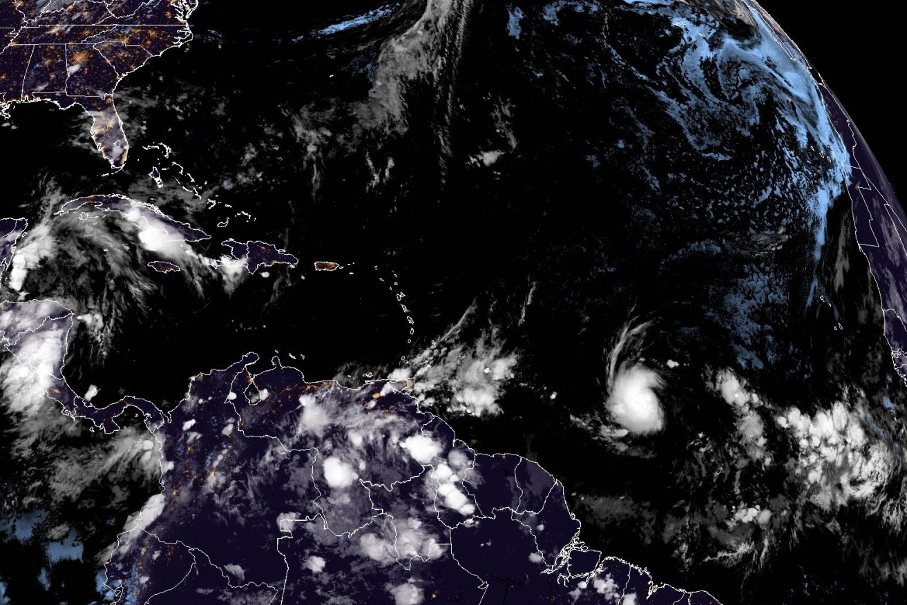 Tropical storm Beryl could strengthen into the year's first hurricane in the Caribbean.