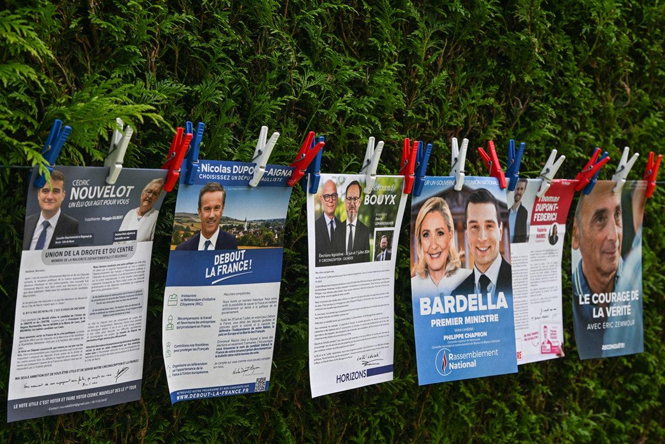 Polls have opened in a French election the far-right National Rally party is expected to dominate.