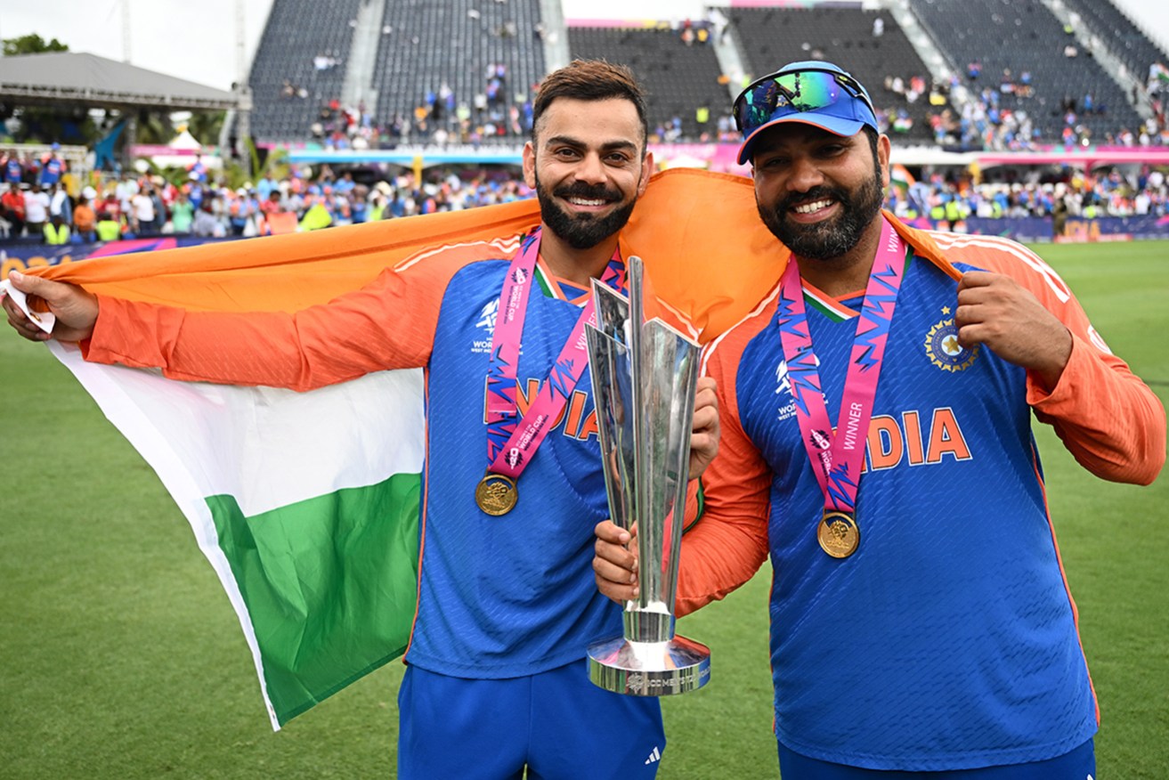 Captain Rohit Sharma's last T20I for India has ended in World Cup glory.