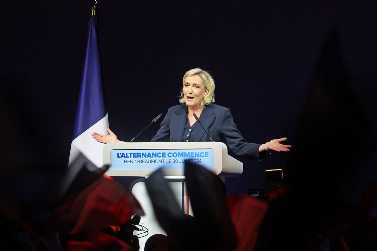 Marine Le Pen's National Rally is facing a concerted effort by other parties to block it from office.