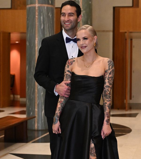Josh Burns and Georgie Purcell