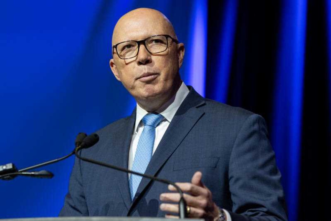 Opposition Leader Peter Dutton has rallied the party faithful at a Queensland gathering of the LNP.