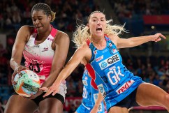 T’birds smash Swifts to top Super Netball ladder