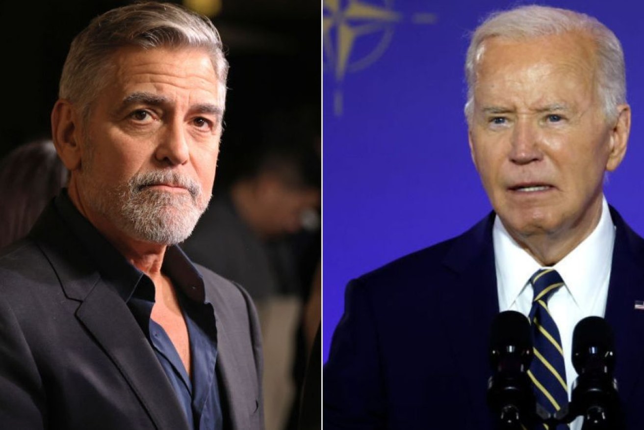 George Clooney called for Joe Biden to quit the presidential race.