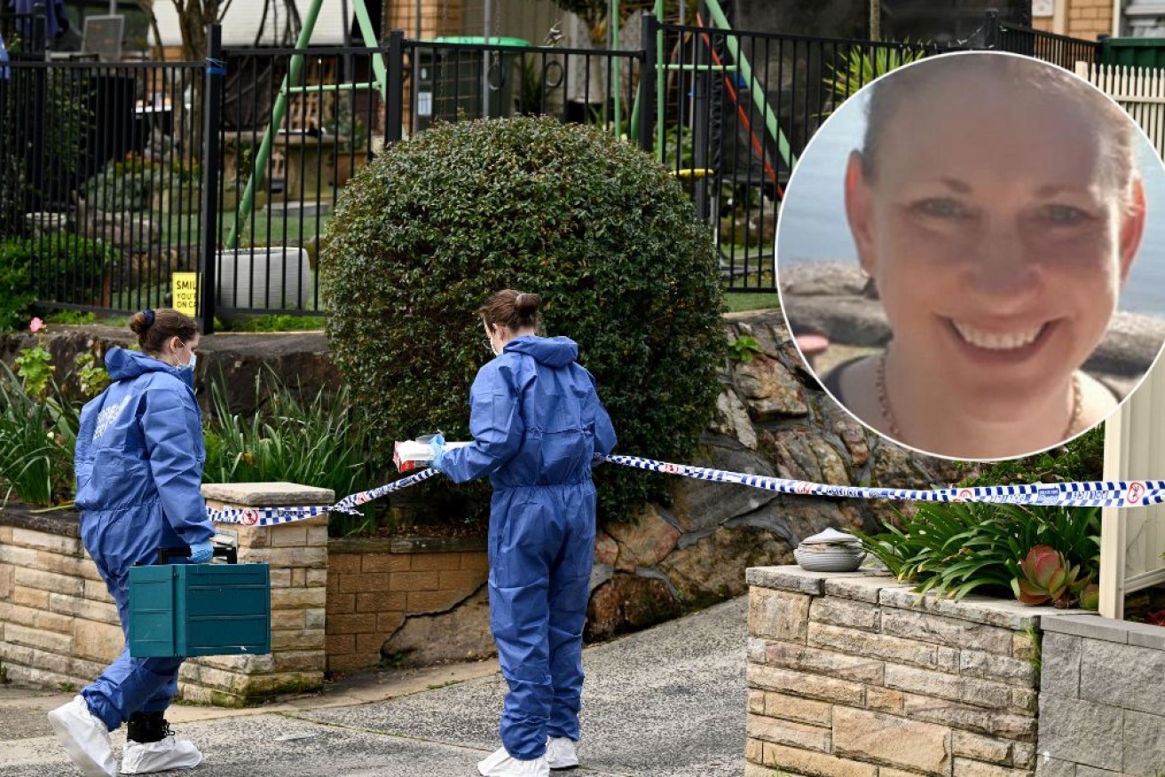 A crime scene has been established at Jennifer Carrig's Sydney home.