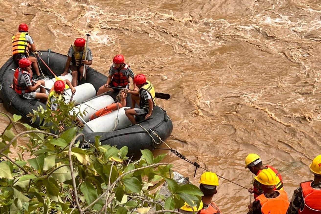 Search and rescue efforts continue to find 65 people missing after a landslide hit two buses in Chitwan, Nepal, on July 11.