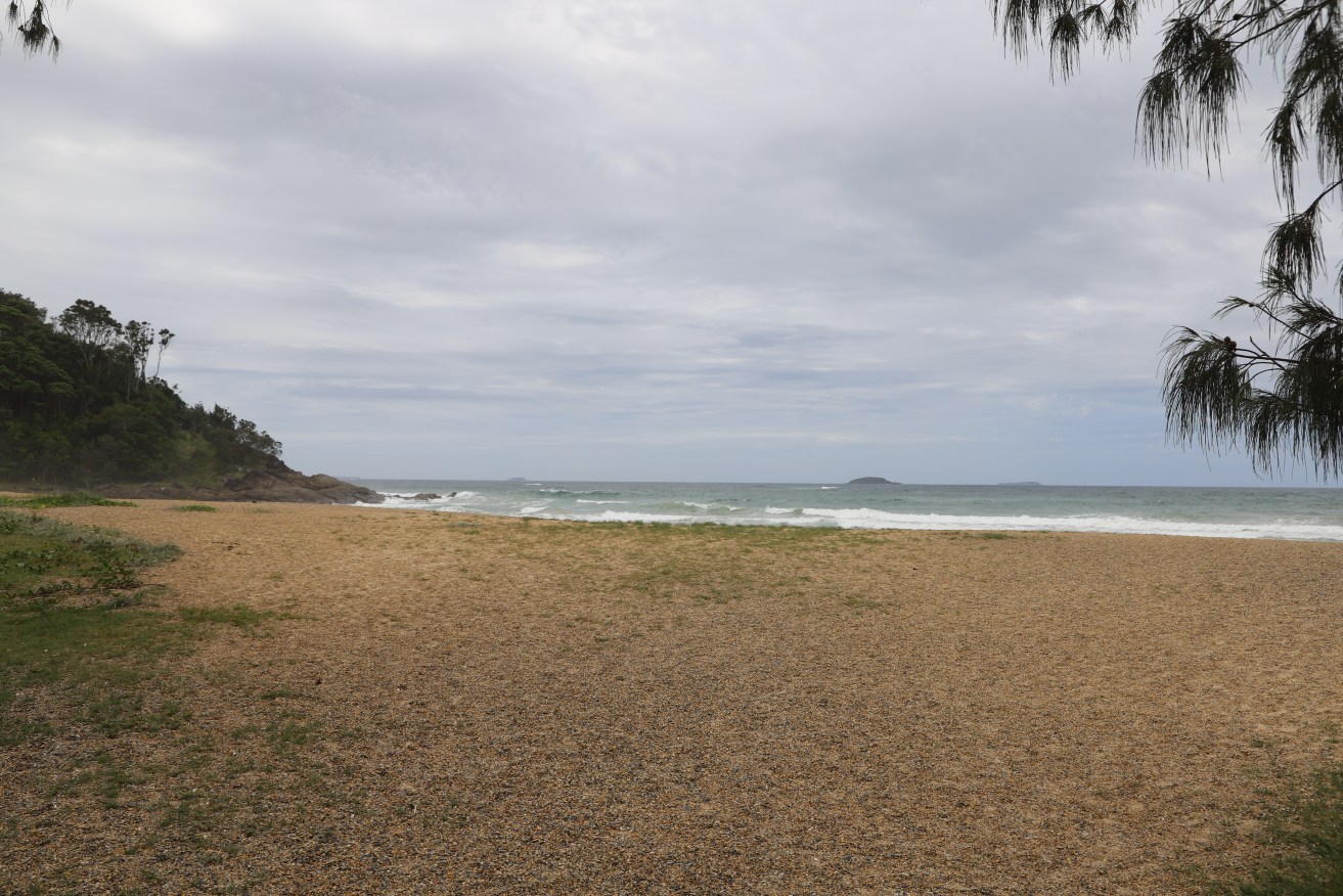 A body dressed in a singlet top and jeans was found at Jetty Beach in Coffs Harbour in June.