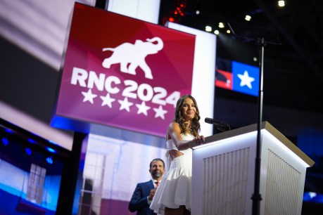 Trump’s teen grand daughter sings his praises