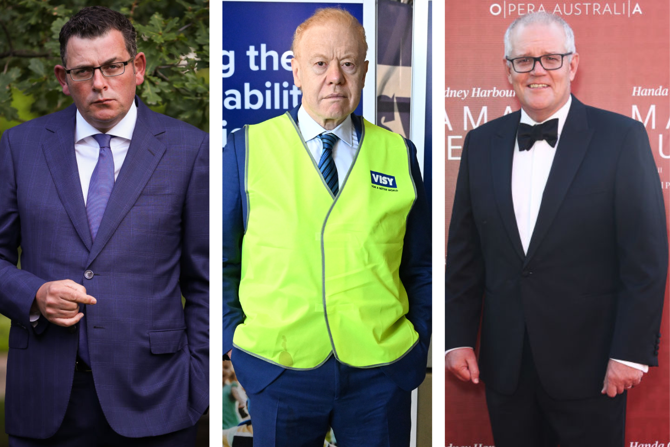 Despite being on the opposite sides of politics before retirement, Dan Andrews and Scott Morrison now have a mutual employer in Anthony Pratt. 