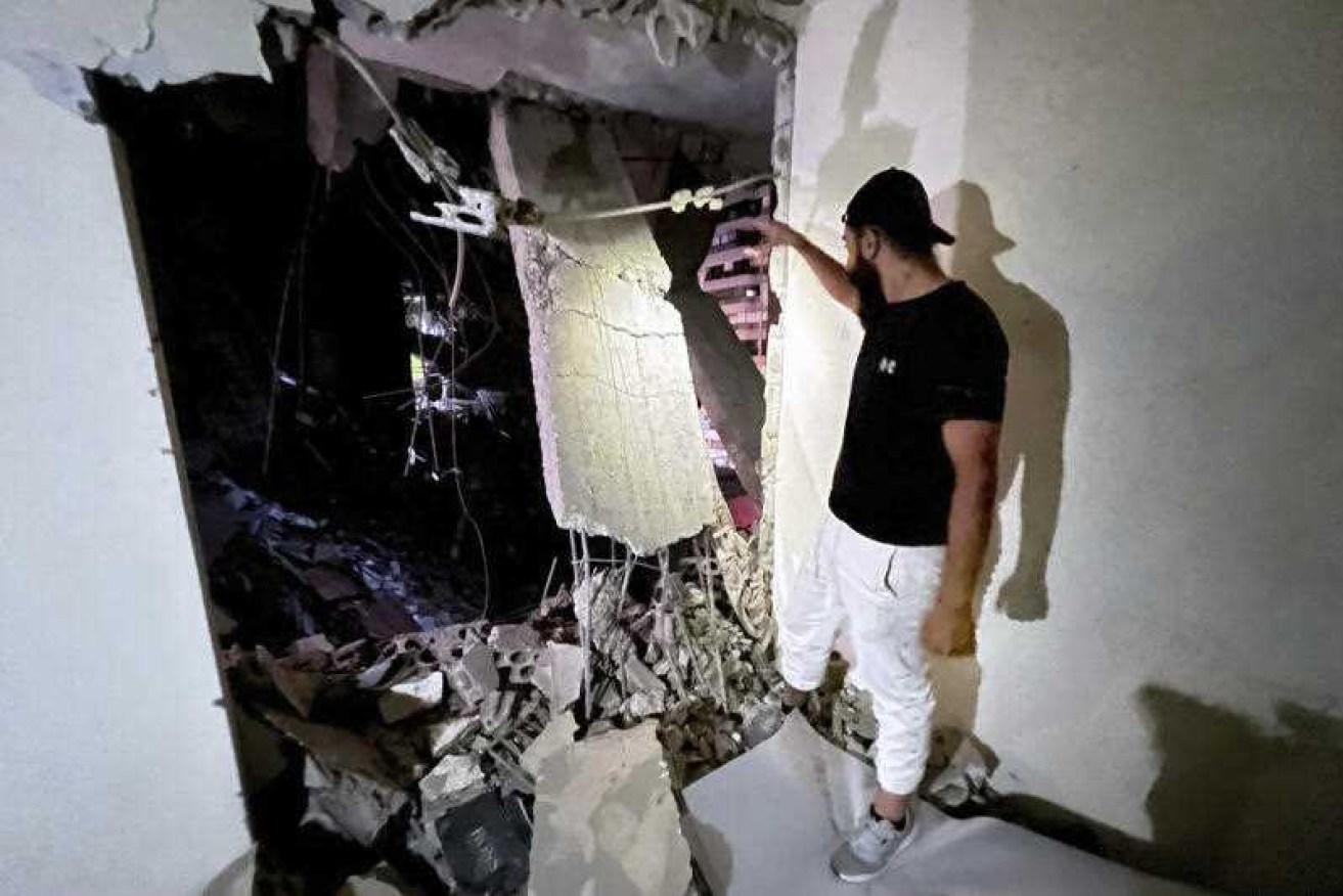 Hezbollah says an Israeli strike has hit southern Beirut, causing damage in the Lebanese capital.