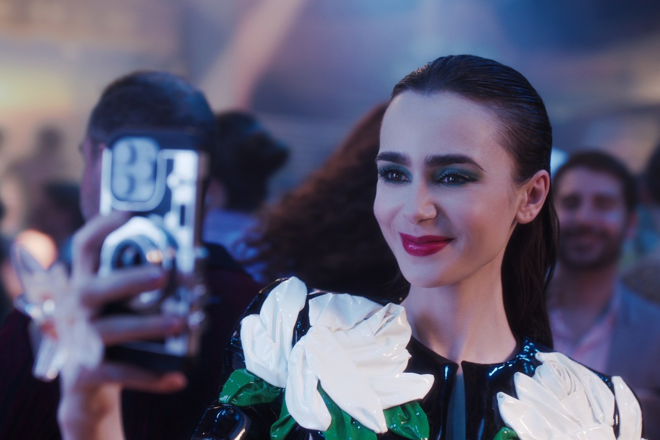Lily Collins plays Emily Cooper in the final series of <i>Emily in Paris</i>.