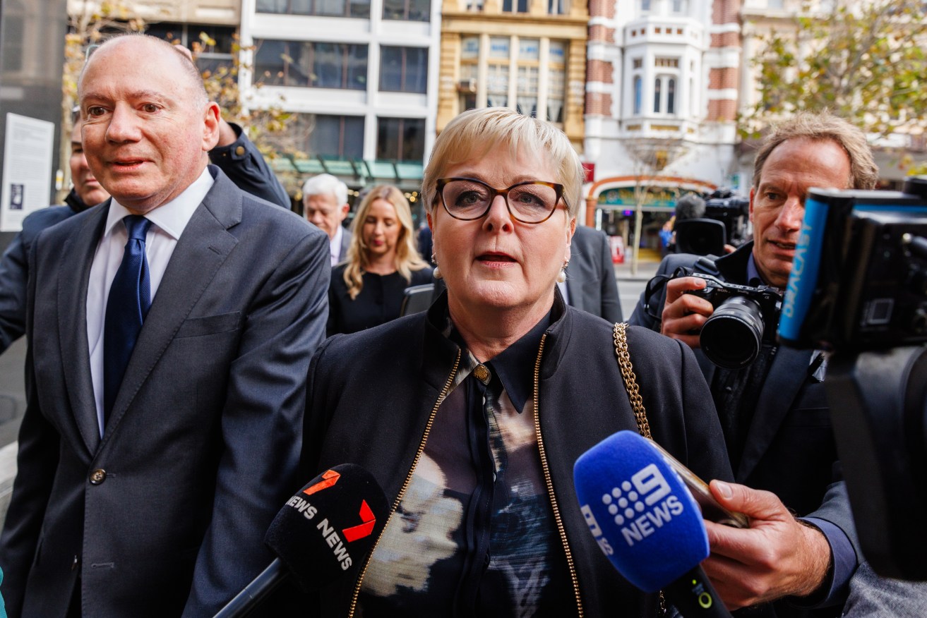 Senator Linda Reynolds’ husband Robert Reid was in the witness box in Perth on Monday.