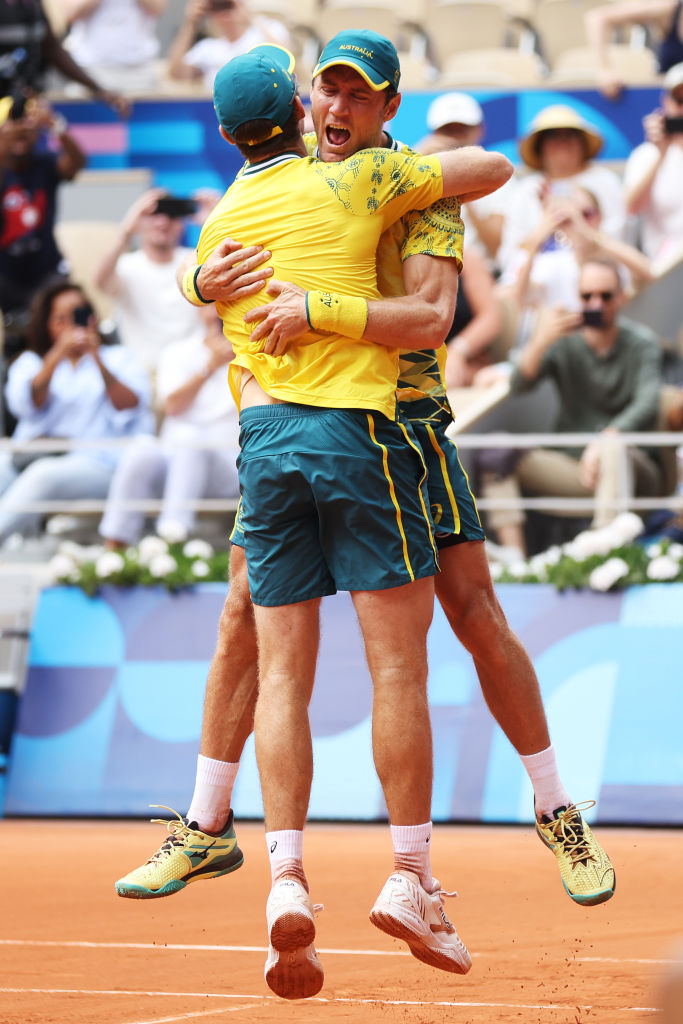 Matthew Ebden and John Peers