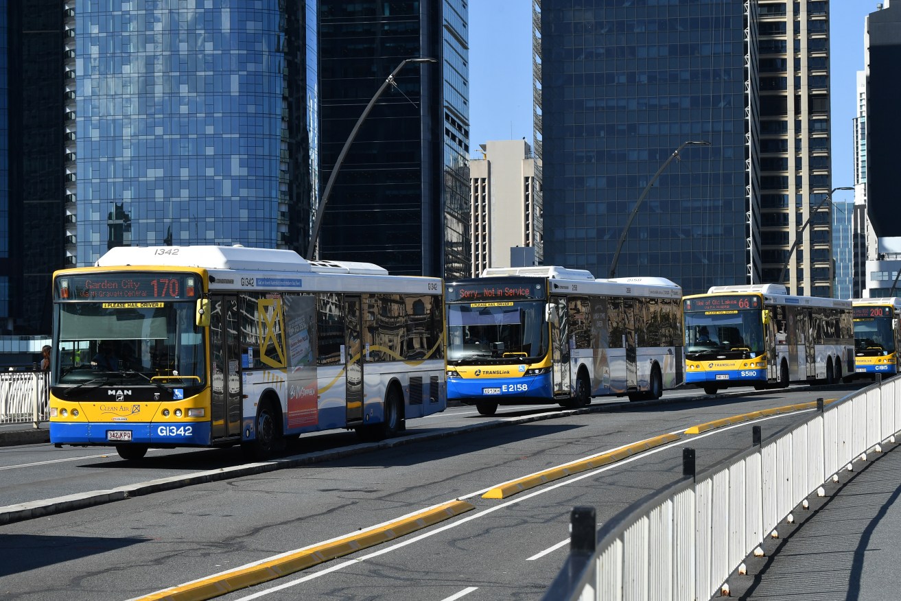 Commuters on Translink bus, ferry and train services will pay just 50 cents per trip from Monday.