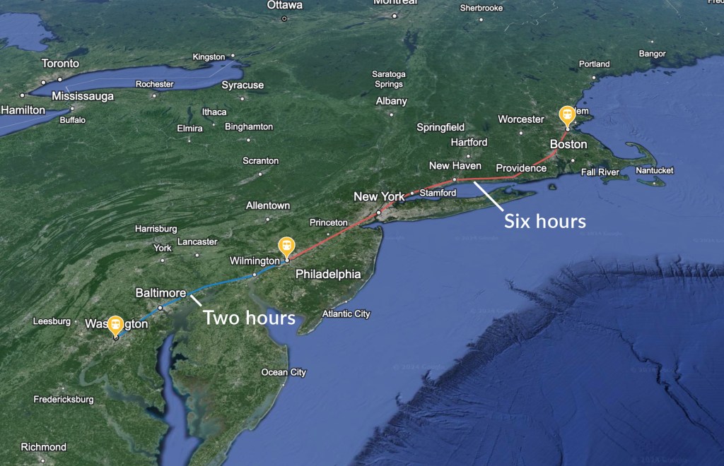 Amtrak rail travel USA