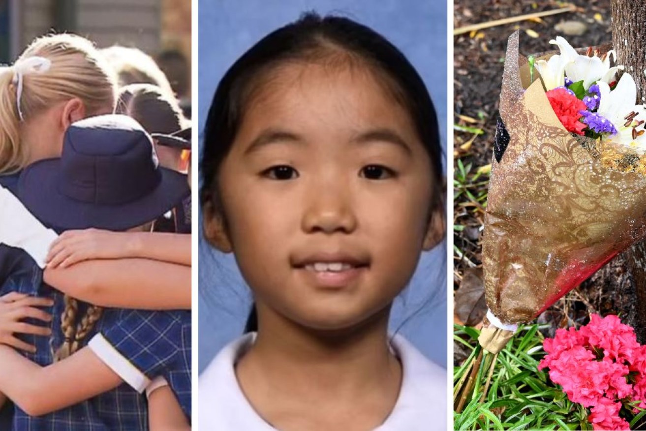 Students at Emmanuel College gathered to remember Sophie Wang on Friday morning.