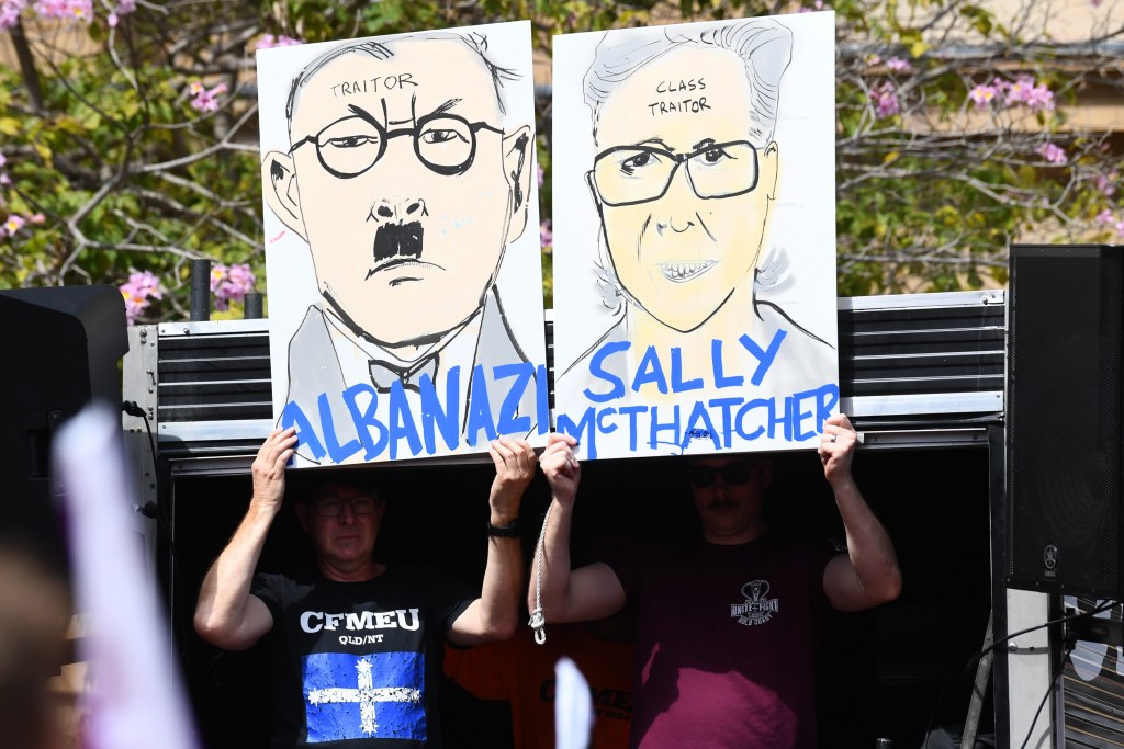 cfmeu rally