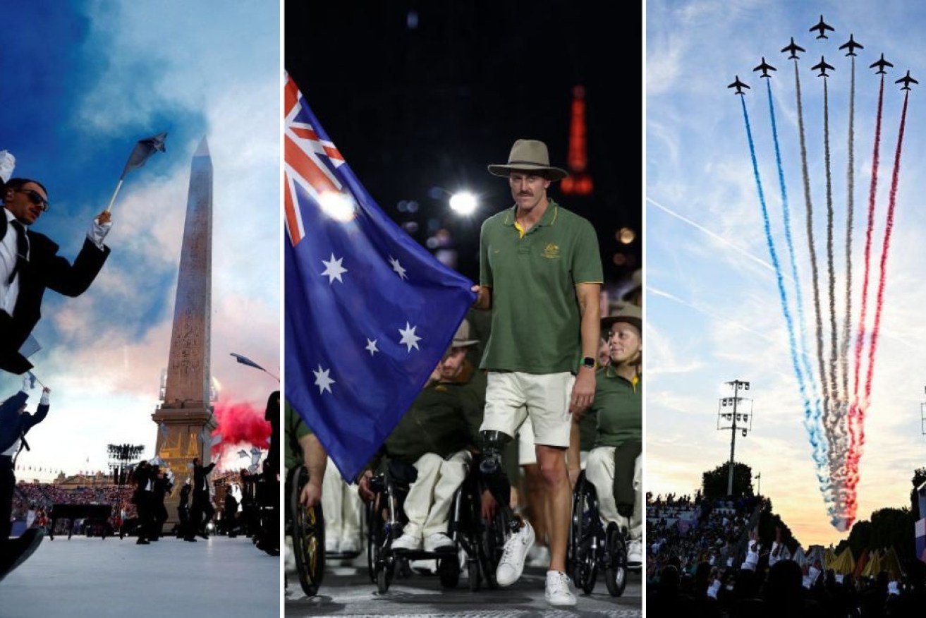 The Paralympics opening ceremony was also held outside a stadium.