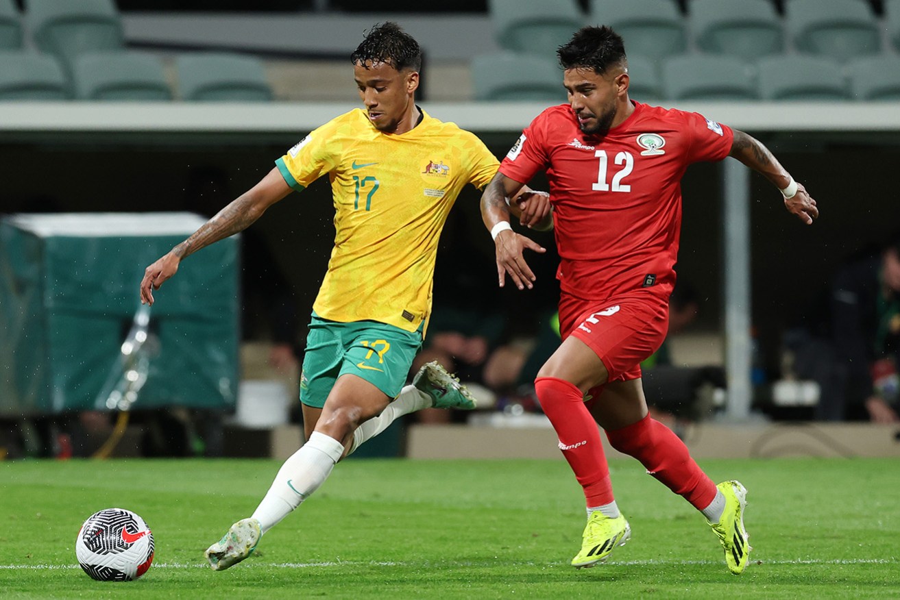 Keanu Baccus says he's fit and ready to help put Australia's World Cup qualification back on track.