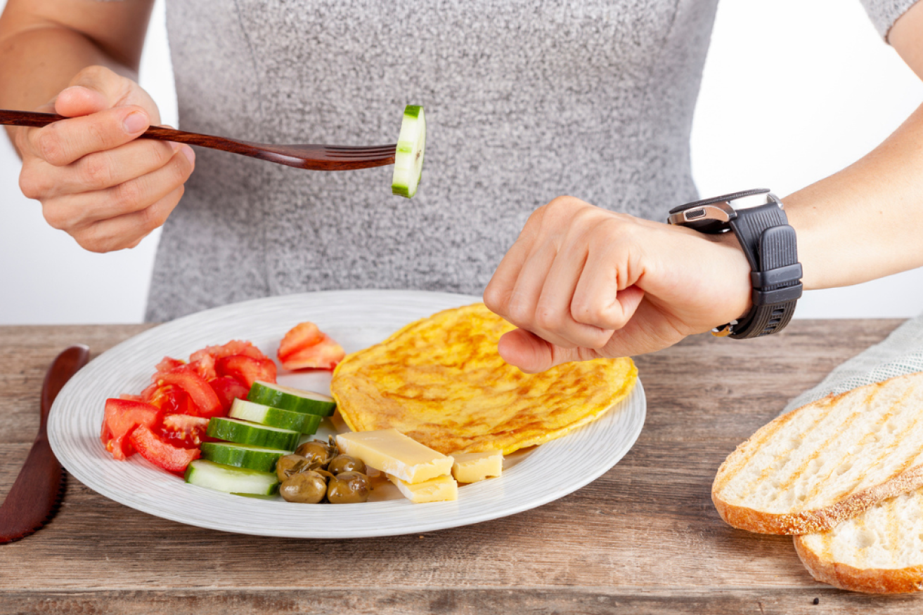 Intermittent fasting means switching between times of eating and not eating.