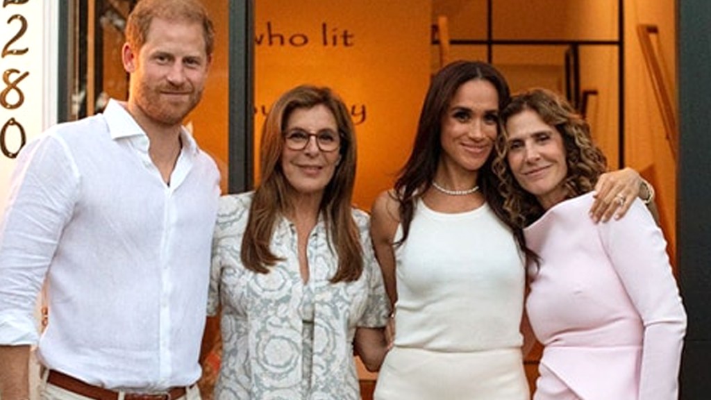 harry meghan godmothers