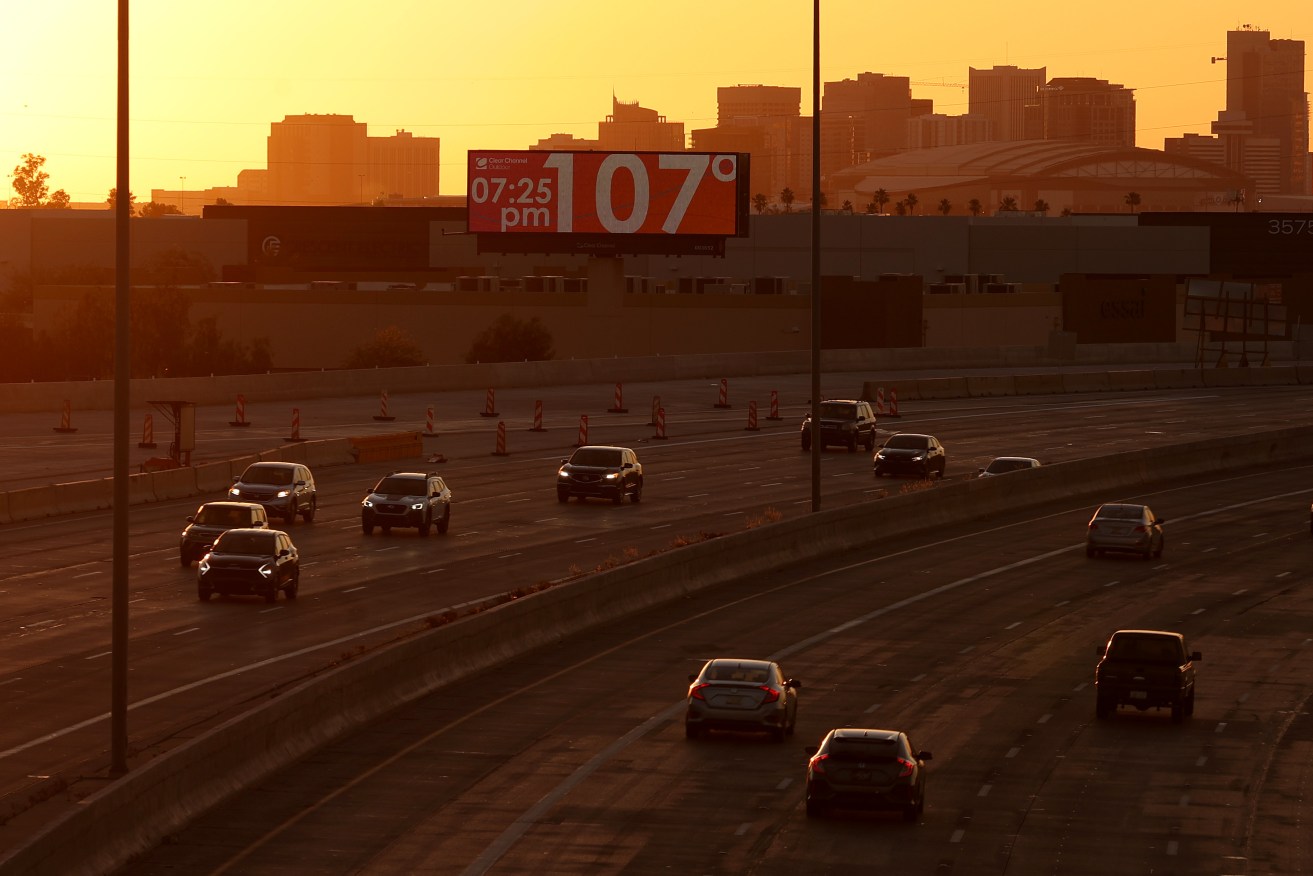 In the past five years, the US city of Phoenix has averaged 40 days of 43 degrees or higher.
