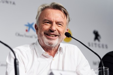 Sam Neill gives a surprise cancer update