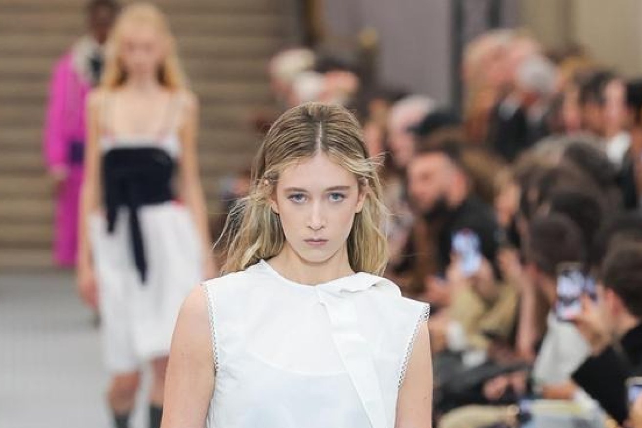 Sunday Rose Kidman-Urban, 16, was confident as she made her debut.