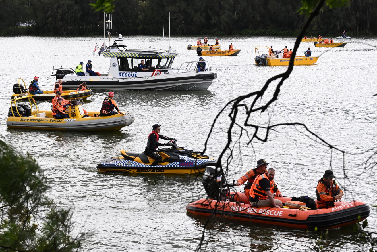 An extensive search found the bodies of the two children within hours of their mother's death.