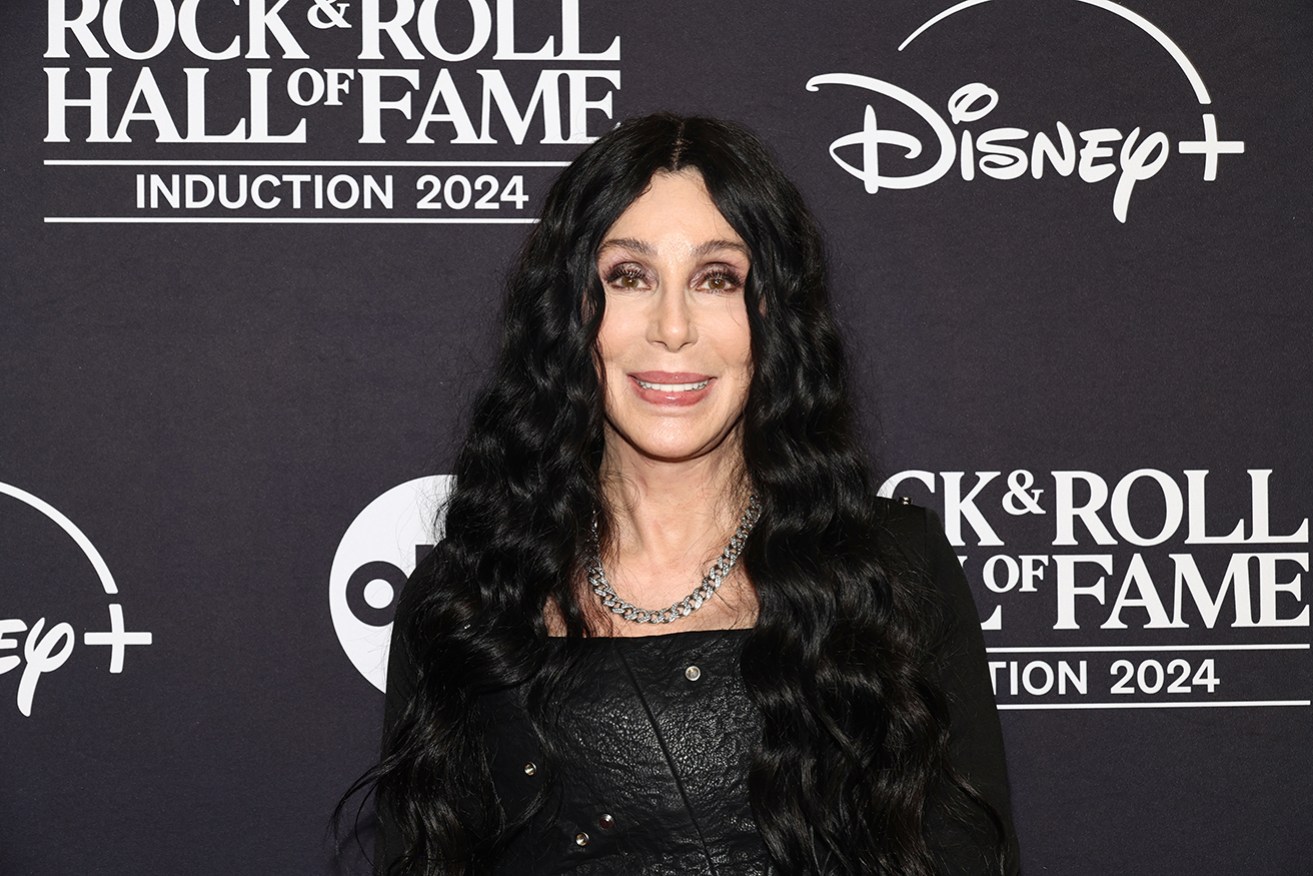 "I never give up," Cher said during her Rock and Roll Hall of Fame induction speech.