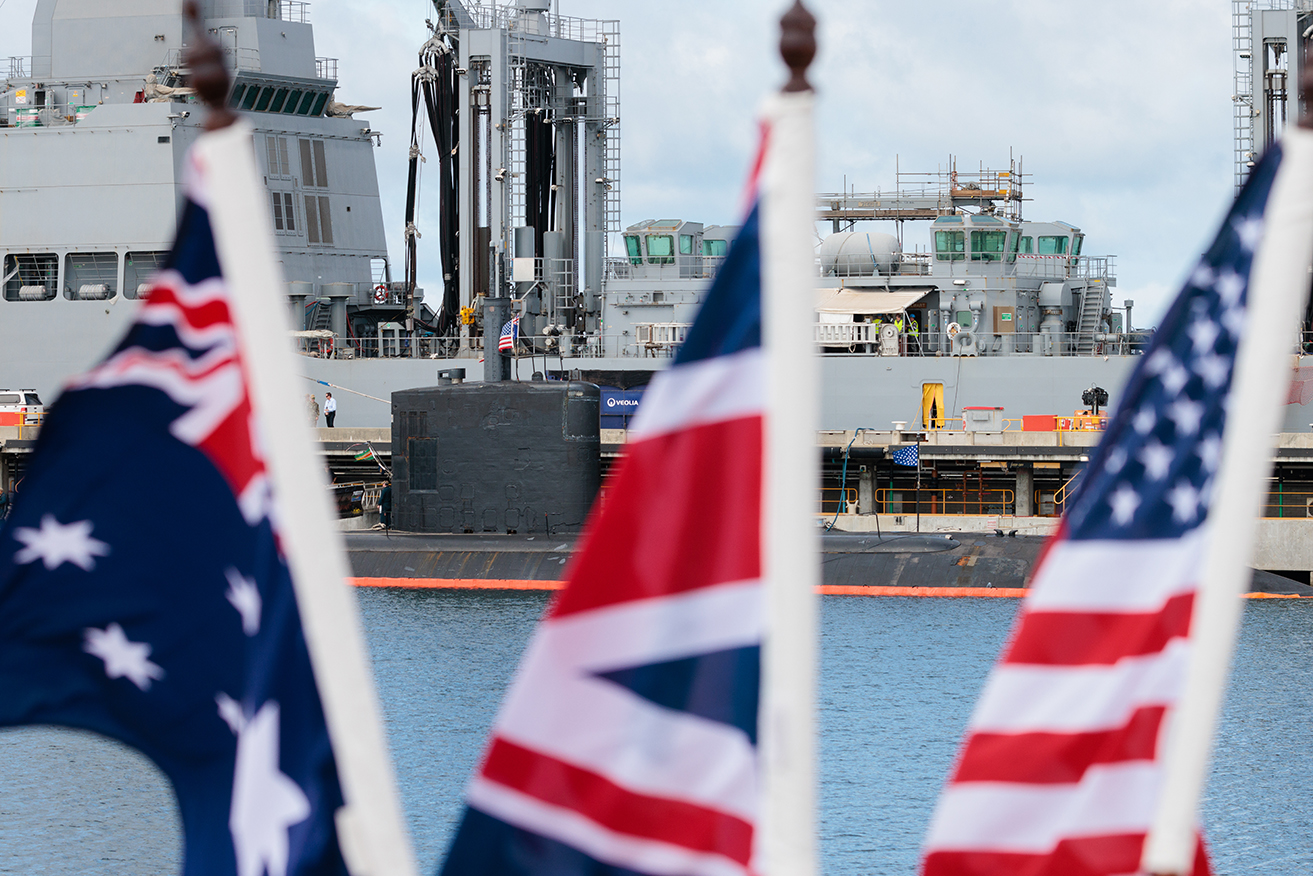 Defence minister Richard Marles is confident a US review of the AUKUS pact won't sink the deal.