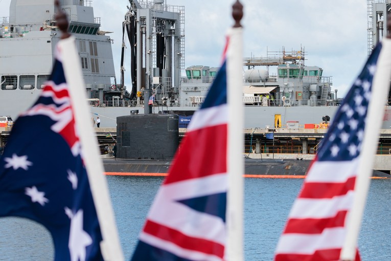 Australia plays down US review of AUKUS