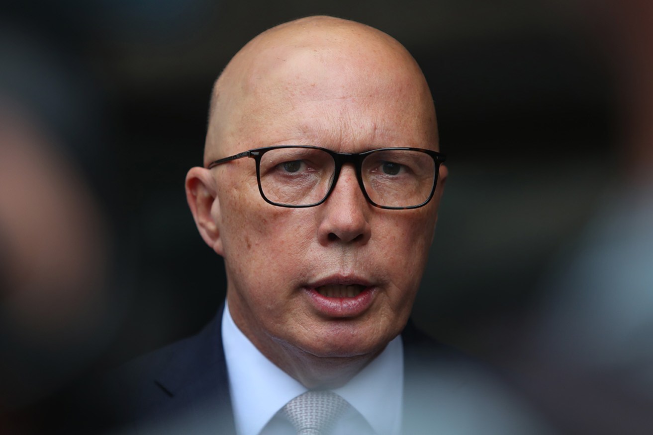 For a self-promoted tough guy, Peter Dutton’s career has been marked by many instances of being missing in action.