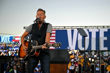 Springsteen, Obama lead star-studded Harris rally