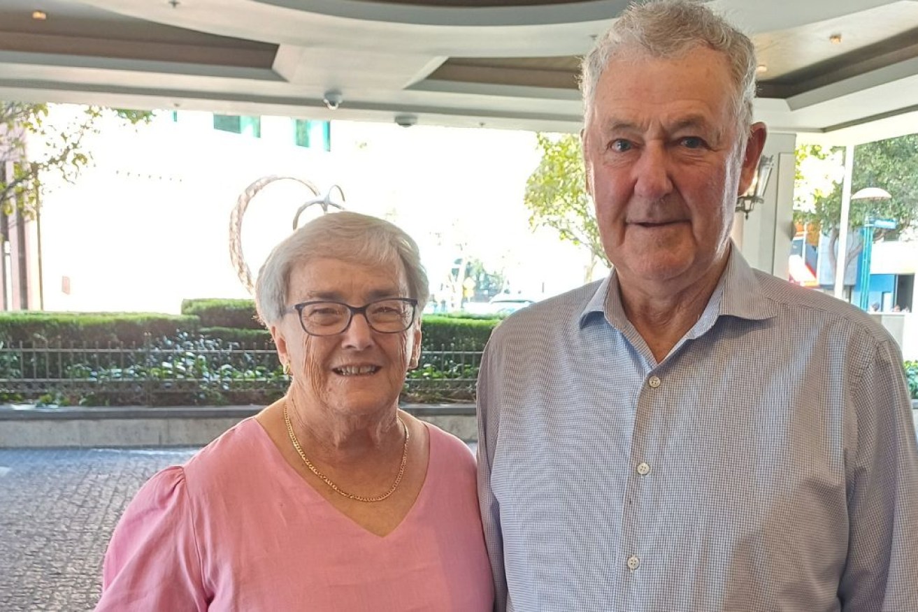 Jim Madden and wife Carmel were killed when a truck veered off a highway and into their property.