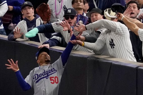 Fans banned after World Series ball robbery