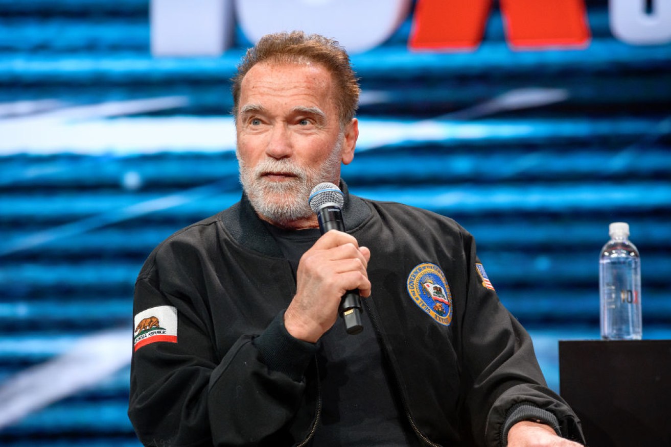 Arnold Schwarzenegger has criticised his own political party while revealing his vote.