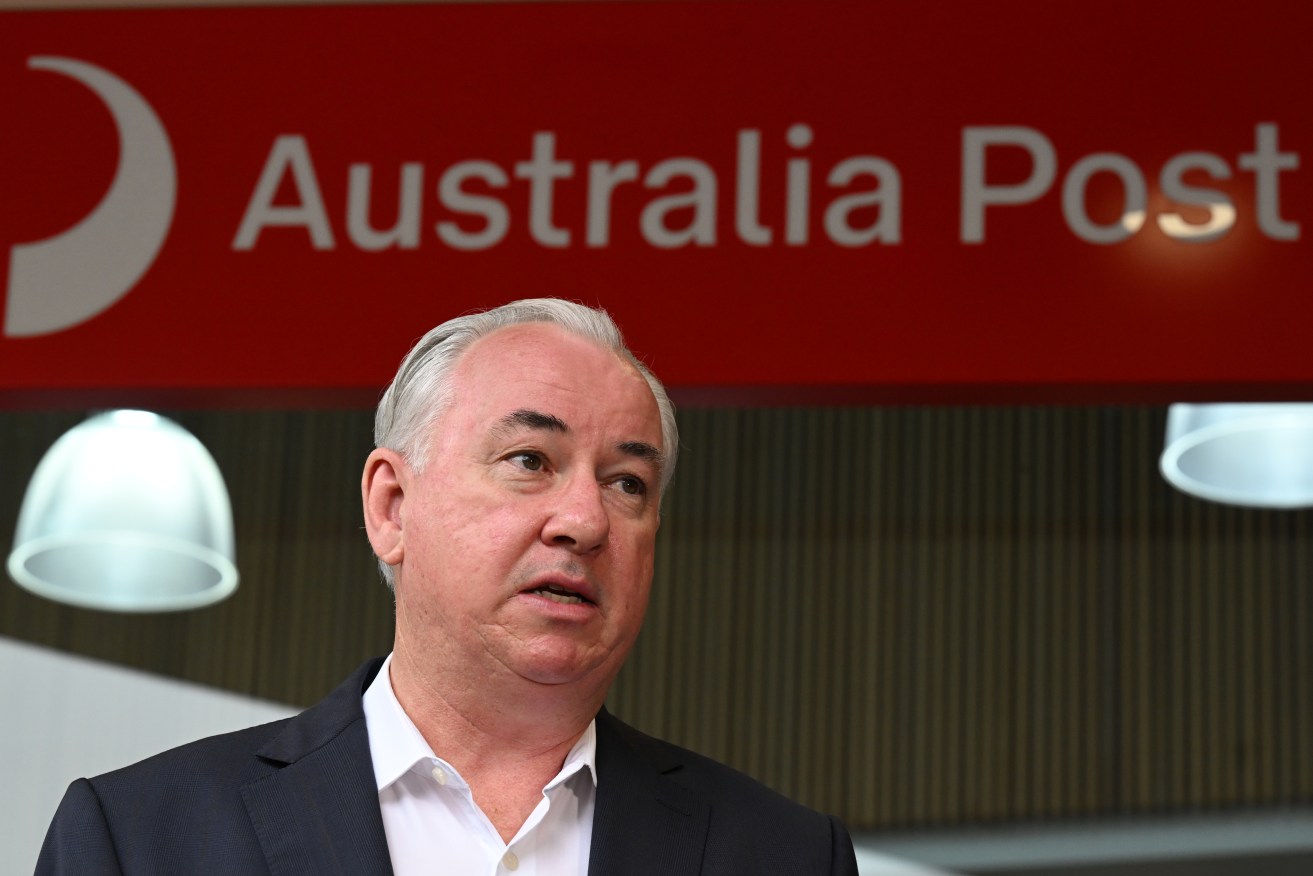 Australia Post boss Paul Graham has earned a large bonus in the past financial year. 