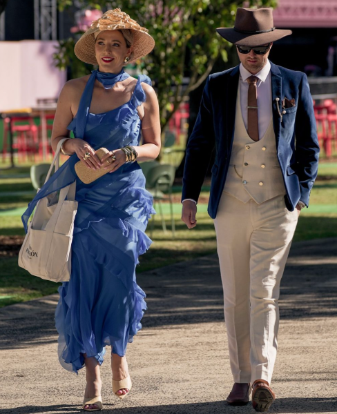 racegoers melbourne cup 2024