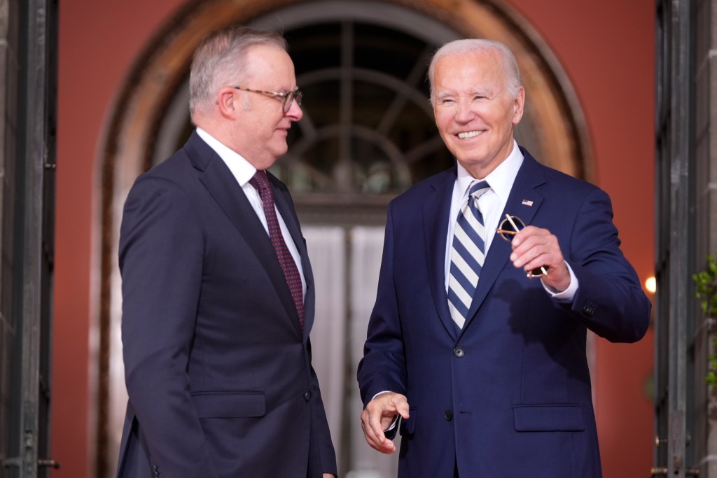 Joe Biden Anthony Albanese