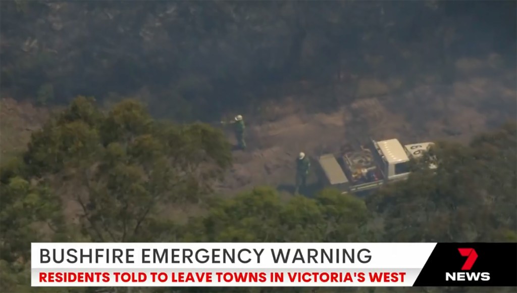Victoria bushfire