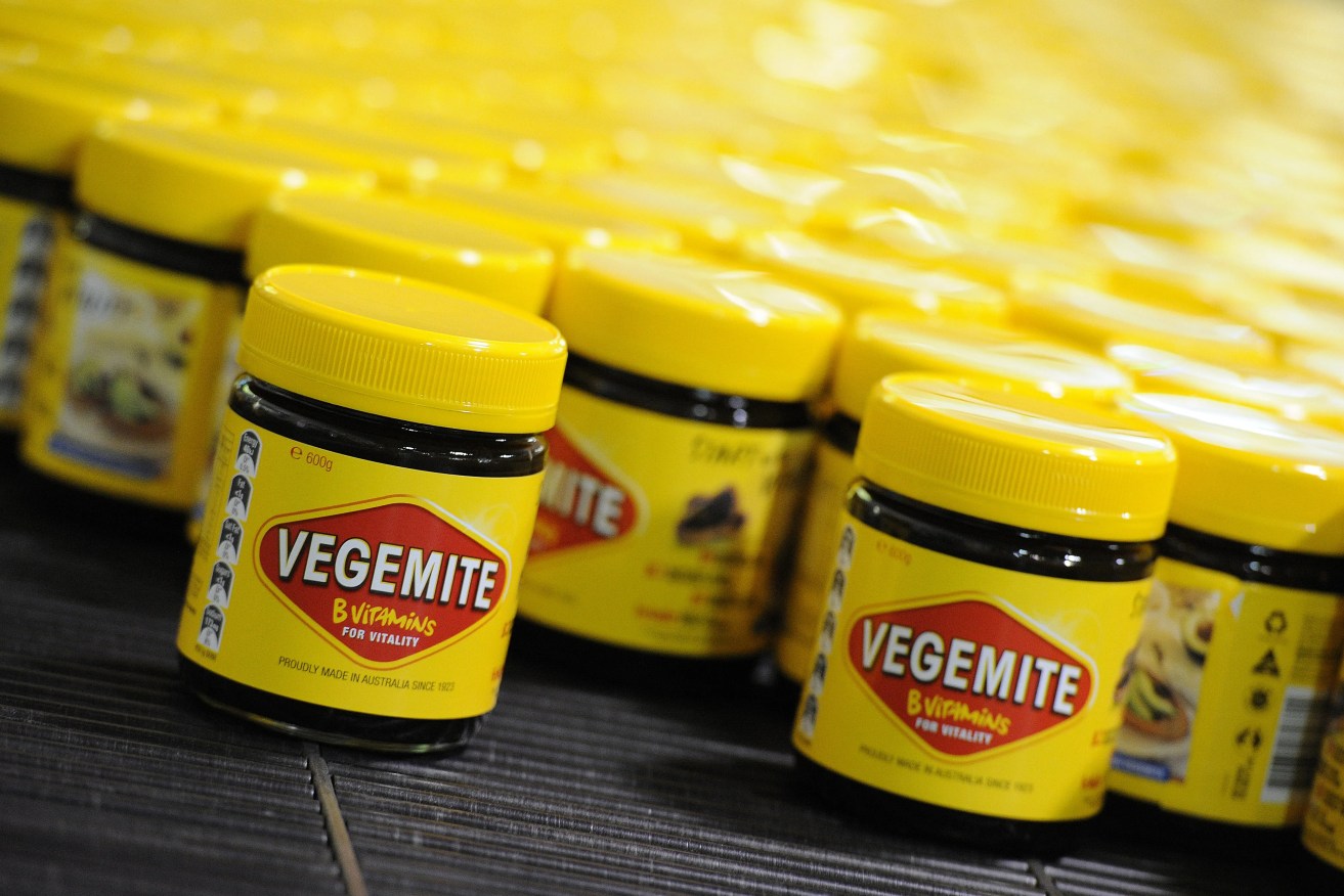 Vegemite is advertised cheaper on UK supermarket ASDA's website than on Coles' website in Australia.