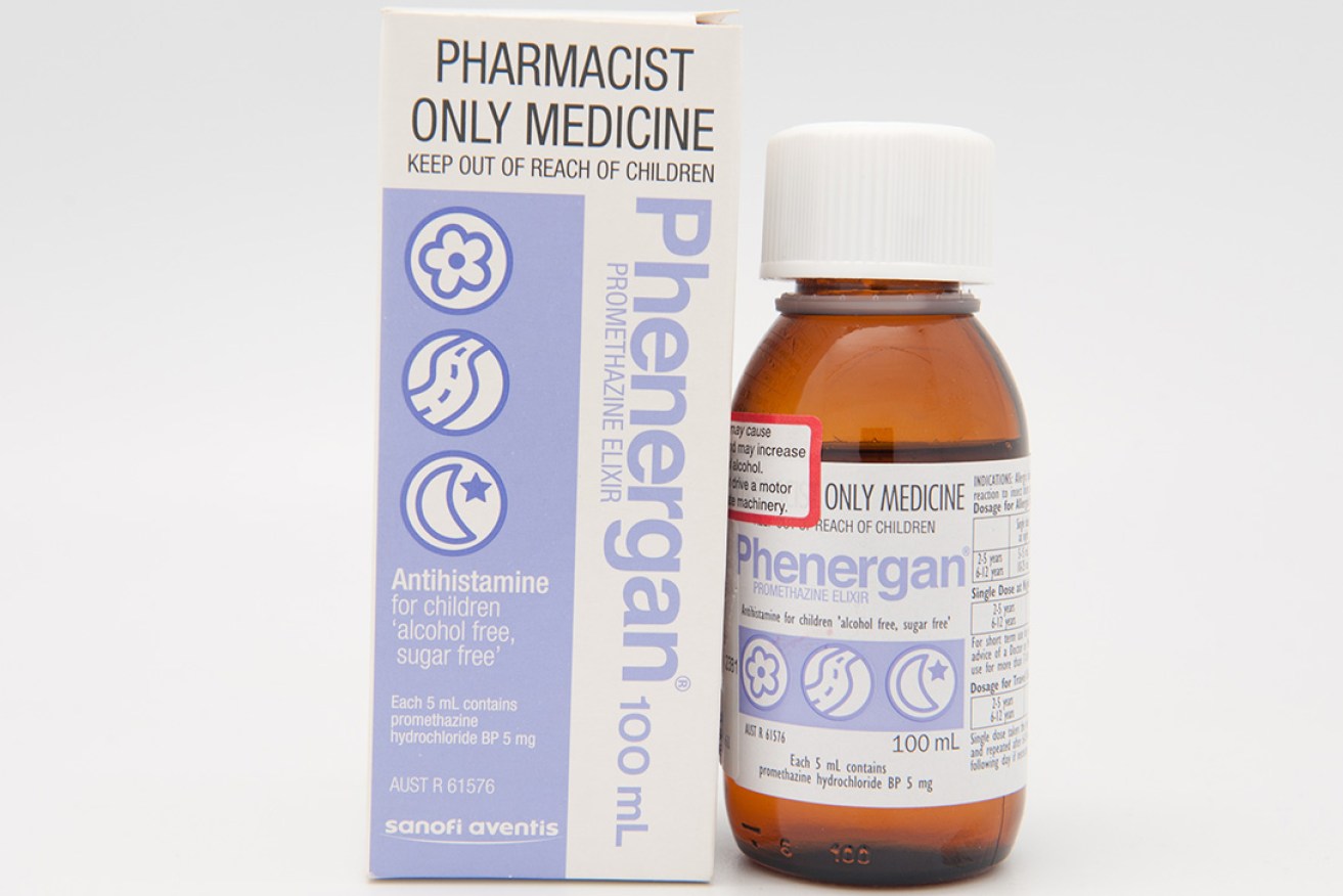 Phenergan can cause shallow breathing and even death in small children.