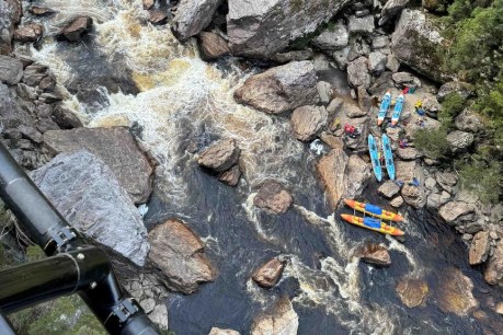 Man fights for life after leg amputated in river rescue