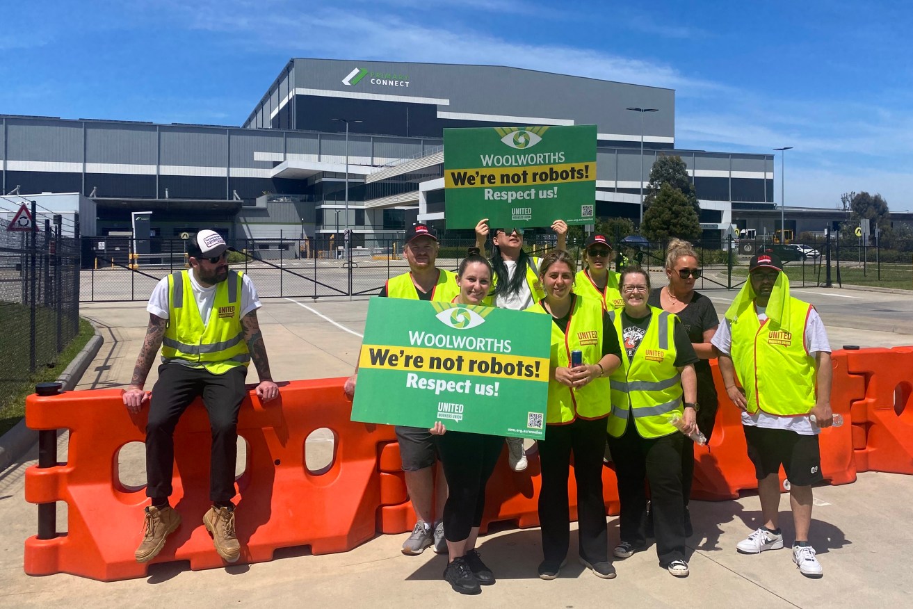 Woolworths made $739 million in net profit after tax in the six months to December – but it was hit hard by last year's logistics strike.