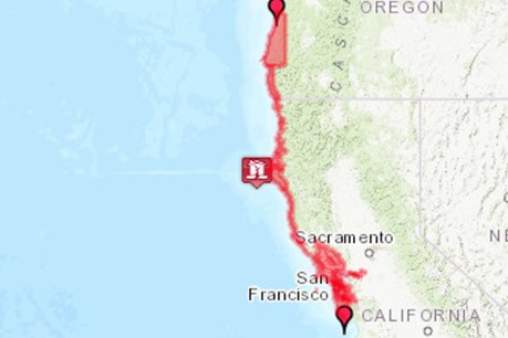 Tsunami warning after big quake rattles California