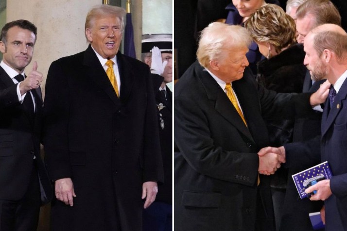 Trump on world stage for Notre Dame revival