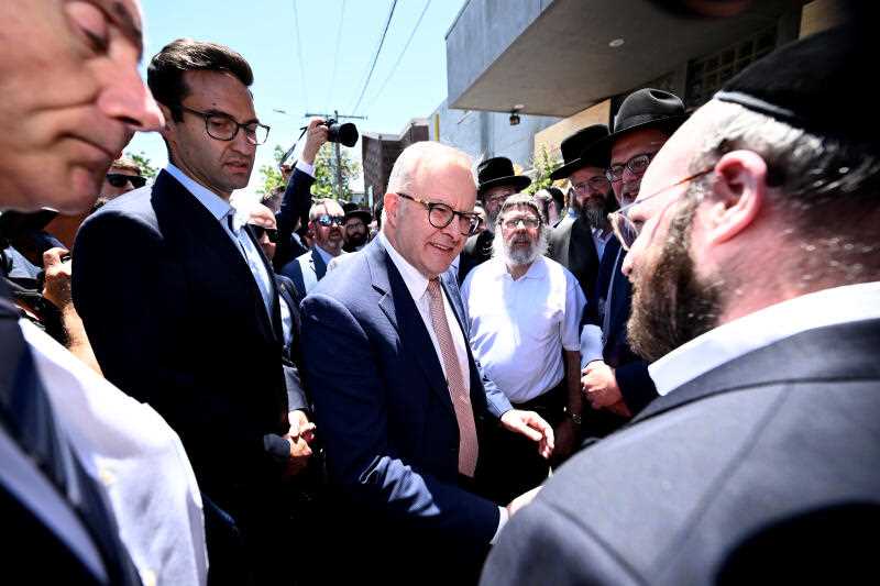 Anthony Albanese synagogue